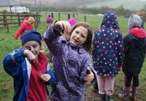 Pupils learn about the Stone Age