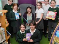 Author is special guest at school