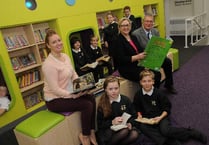 New library at Shottermill school