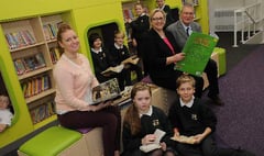 New library at Shottermill school