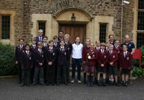 Hockey Olympian a hit with pupils