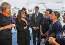 PM sees NHS pressures first hant at Frimley