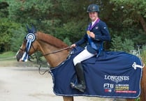 Harry Charles claims Young Rider gold on his birthday