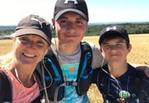 Trio complete South Downs Way trek