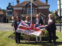 Town council supports Armed Forces week by flying flag