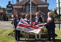Town council supports Armed Forces week by flying flag
