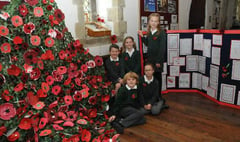 Pupils producing poppies with pride