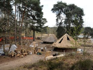 Netflix film set built at Little Pond