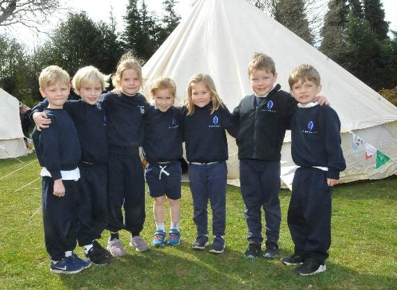 Wellbeing and wigwams at Amesbury School