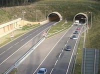Two-car A3 tunnel crash