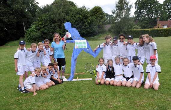 Sports day records tumble at school