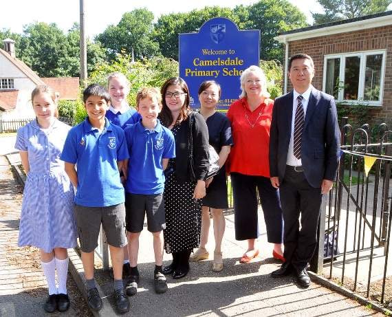 Primary school hosts Chinese delegation