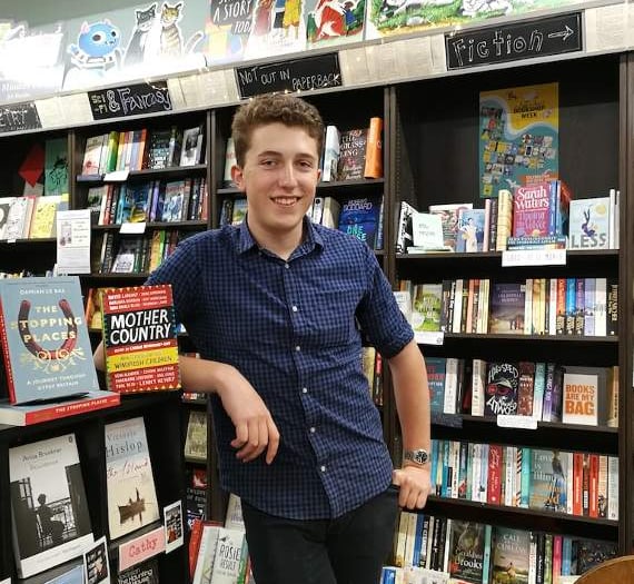 Saturday bookshop worker wins national prize