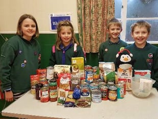 Caring cubs are helping the homeless