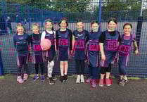 Mum and daughter duo teaching netball skills from home
