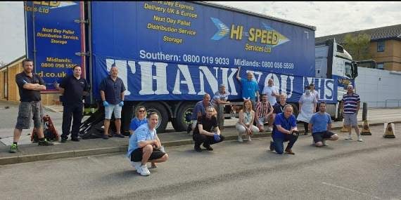 Family raises £20k in just one week for 'survival packs' for NHS workers