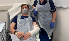 South West Surrey MP Jeremy Hunt breaks arm after slipping on ice