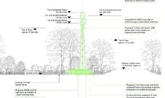 Mobile phone giant proposes 22.5m '5G' tower in Grayswood green belt
