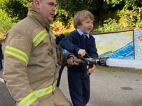 St Ives pupils learn all about emergency services
