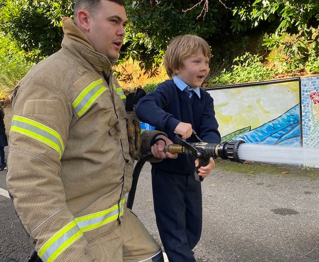 St Ives pupils learn all about emergency services