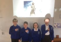 Camelsdale Primary School celebrates Trafalgar Day