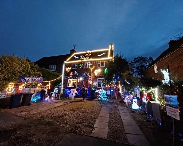 Farnham Christmas Lights House owner Gail searching for a sponsor