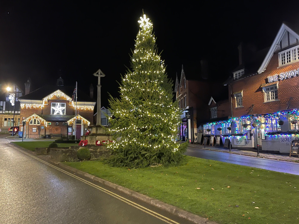 How much does the magic of Haslemere’s Christmas lights cost?