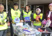 Lions say thank you for support of Christmas gift appeal