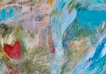 Zoom calls inspired a need for abstract art