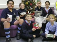 Pupils donate Christmas presents for care home residents
