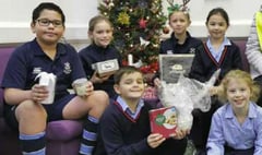 Pupils donate Christmas presents for care home residents