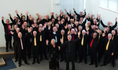 Hart Male Voice Choir is singing 'better than ever' ahead of Christmas concert