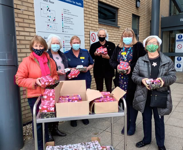 One final festive hurrah for hospital's Friends