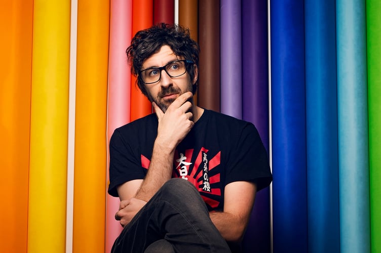 Radio 4 regular and star of ‘Live At The Apollo’, Mark Watson