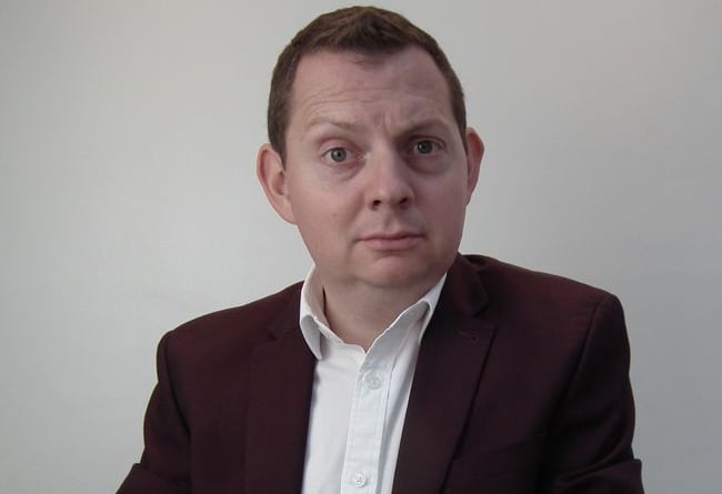 Radio presenter, political commentator and comedian Matt Chorley
