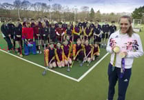 Olympic gold medallist Giselle Ansley visits King Edward’s Witley