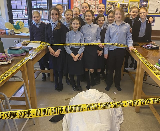 St Ives pupils solve murder mystery