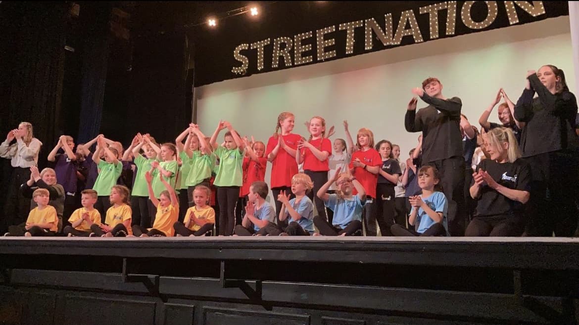 Street Nation Dance School youngsters perform at Haslemere Hall