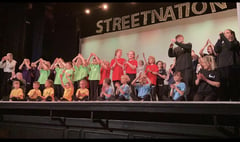 Street Nation Dance School youngsters perform at Haslemere Hall
