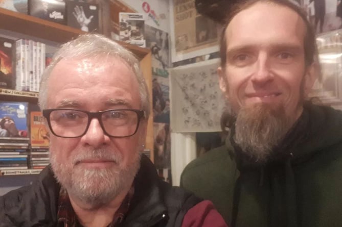 Andy Hibberd (left) will pass over ownership of 101 Collectors Records to Richard Stone (right) next month