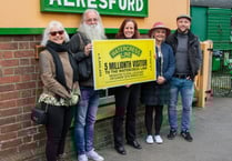 Birthday boy Phil is five millionth passenger on Watercress Line
