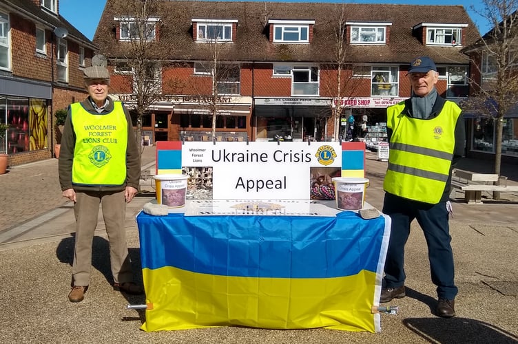 Lions members held collections at The Forest Centre  in Grayshott (pictured), The Country Market and Headley – and raised more than £4,500