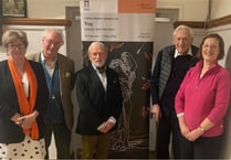 Philip Jackson talks to enthusiastic audience at Haslemere Museum