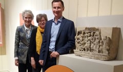 South West Surrey MP Jeremy Hunt visits Haslemere Museum exhibition