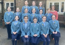 Year 6 pupils at St Ives School in Haslemere celebrate scholarships