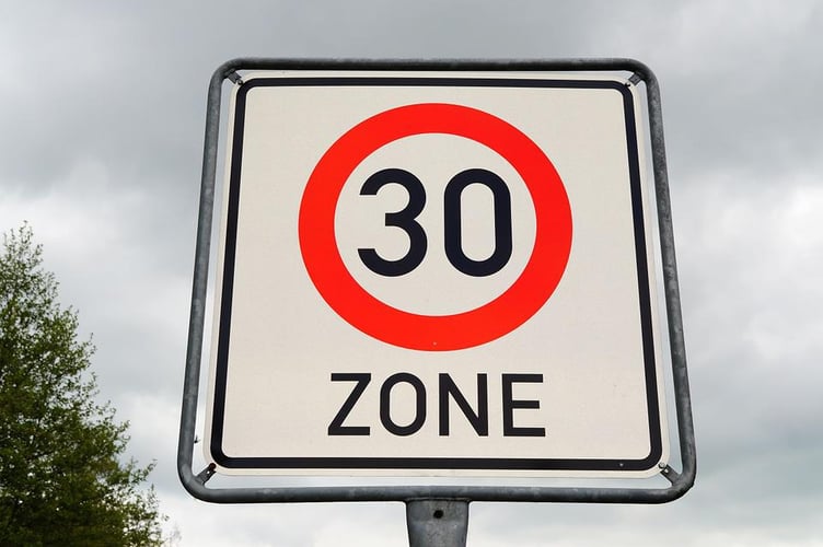 30mph zone