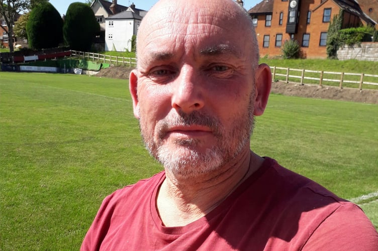 Farnham Town chairman Paul Tanner