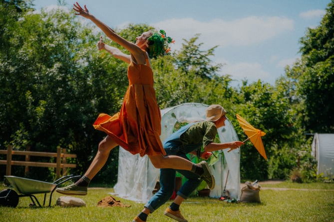 Publicity photo for children’s play The Greenhouse.