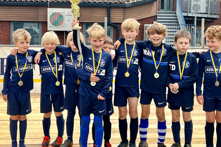 Left to right: William Appleton, Freddie Clack, Charlie Niven, Harry Blackburn, Farren Owen, Sebastian Stocker, Wilbur Metcalfe, Toby Dowsett, Noah Searle