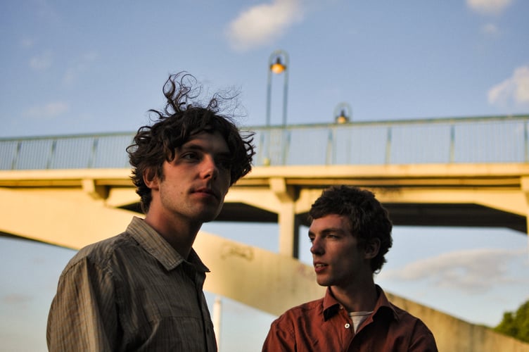 Folk duo The Ocelots – twins Brandon and Ashley Watson.